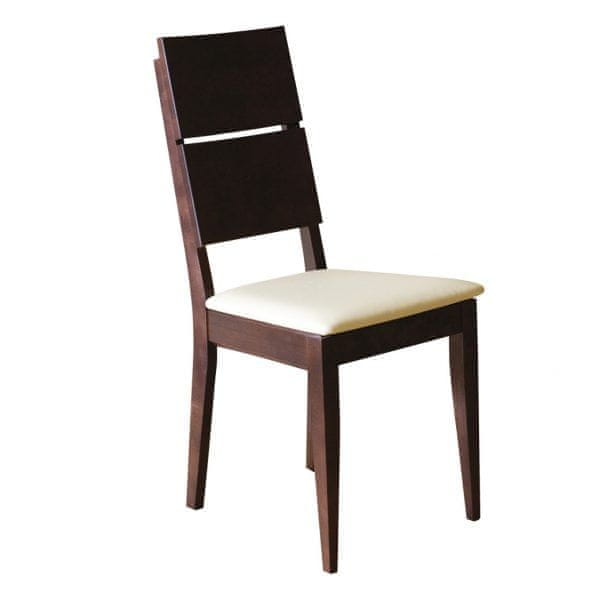 eoshop Čalúnená jedálenské stoličky KT173, buk (Farba dreva: Lausane, Poťah: Toptextil)